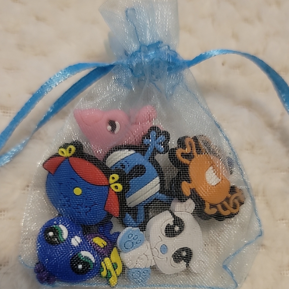 CROCS Kids Cartoon Character Charm Lot Of 6 Various